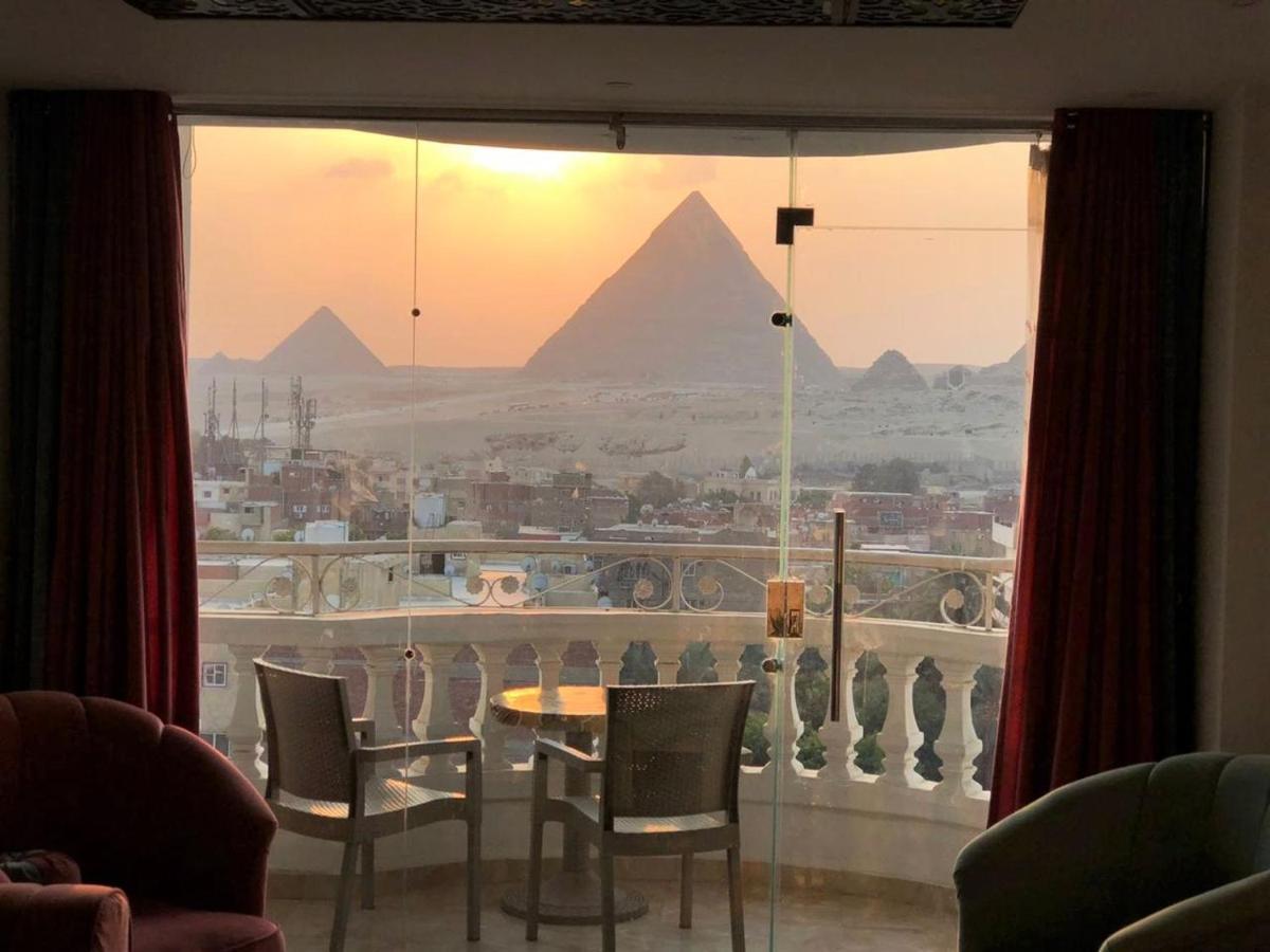 Full Pyramids View Apartment With Balcony For 8 P Kafrat al Jabal ภายนอก รูปภาพ