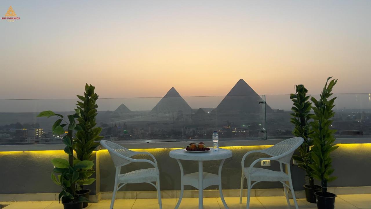 Full Pyramids View Apartment With Balcony For 8 P Kafrat al Jabal ภายนอก รูปภาพ
