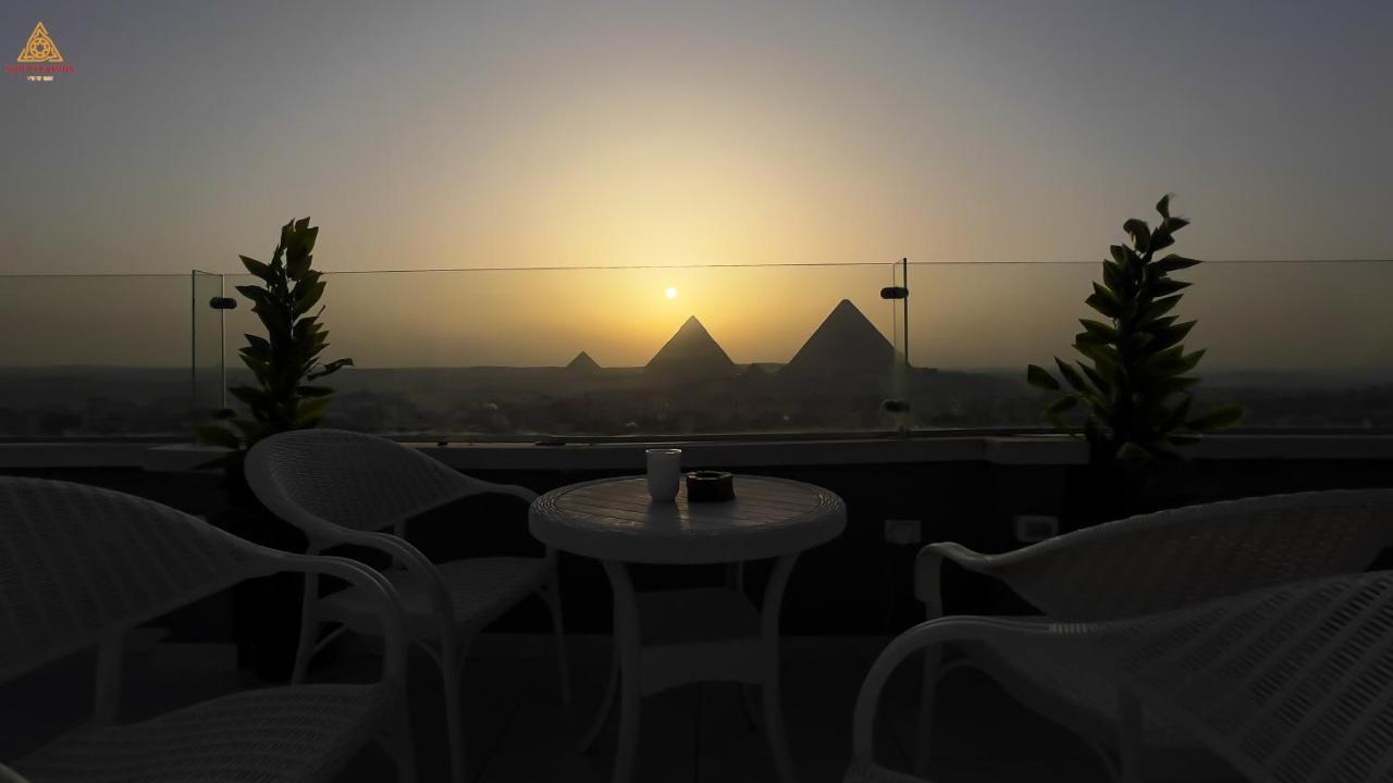 Full Pyramids View Apartment With Balcony For 8 P Kafrat al Jabal ภายนอก รูปภาพ